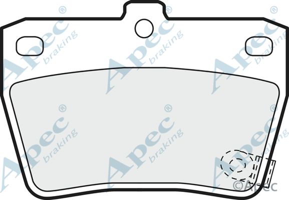 APEC BRAKING Jarrupala, levyjarru PAD1196